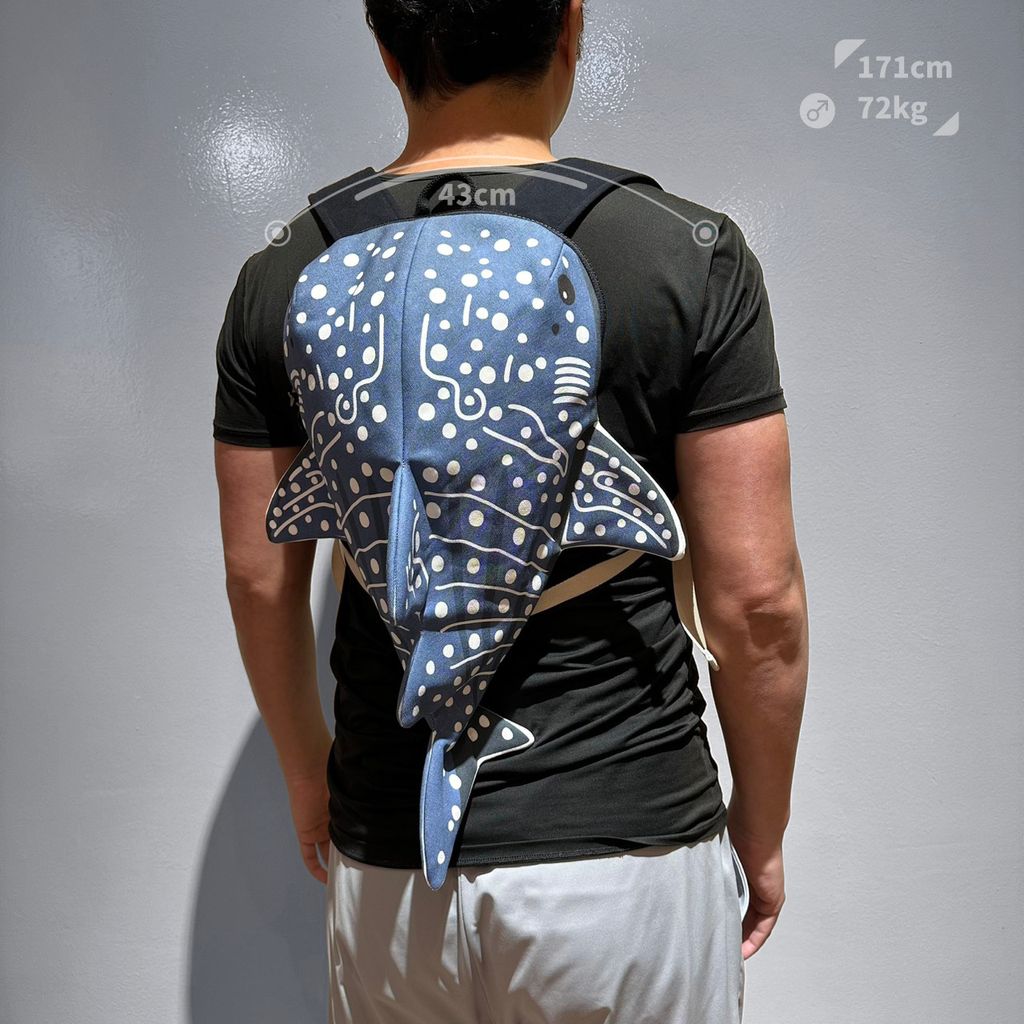 鯨鯊造型肩背包