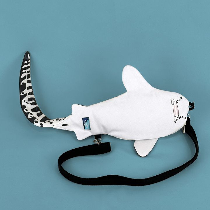 Zebra Shark Jr.造型肩背包