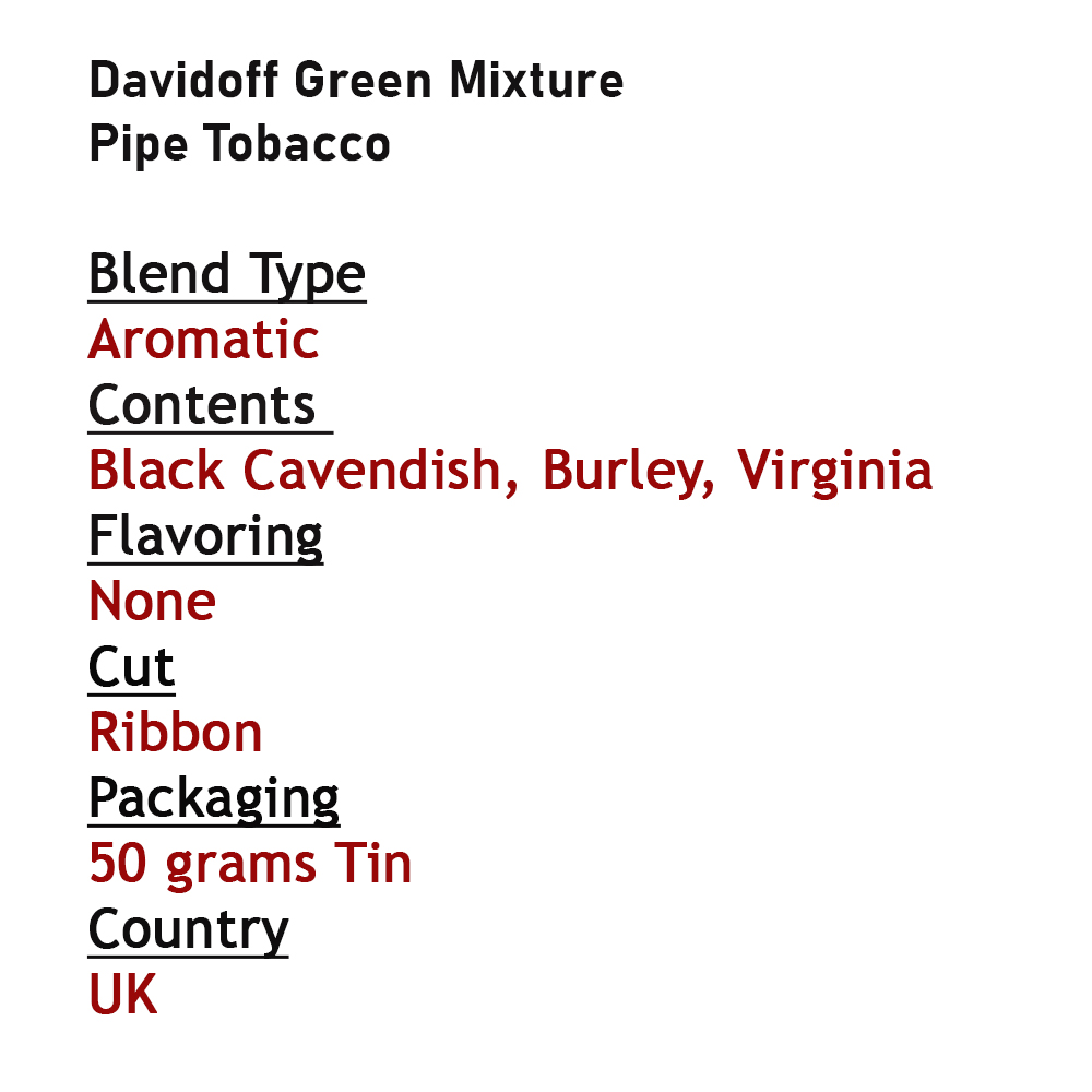 Davidoff Green Mixture -2.jpg