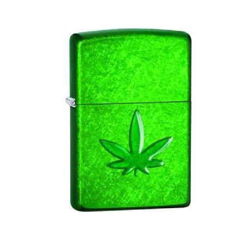 Zippo Lighter Meadow Green Stamp Pipe Cannabis-1.jpg