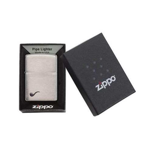 Zippo Pipe Lighter 200PL BR Finish Silver (200PL).jpg