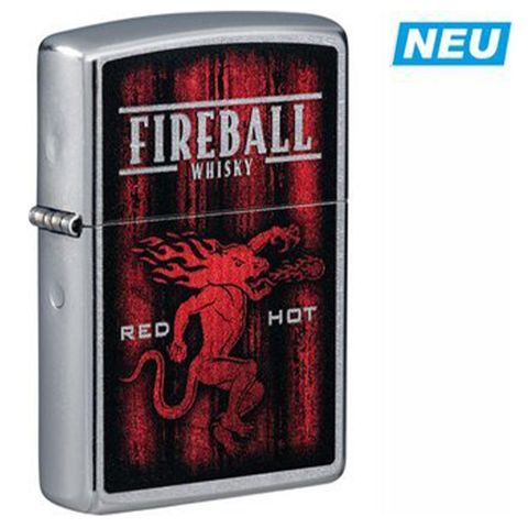 Zippo Lighter Street Chrome Color Set Fireball 60005682.jpg