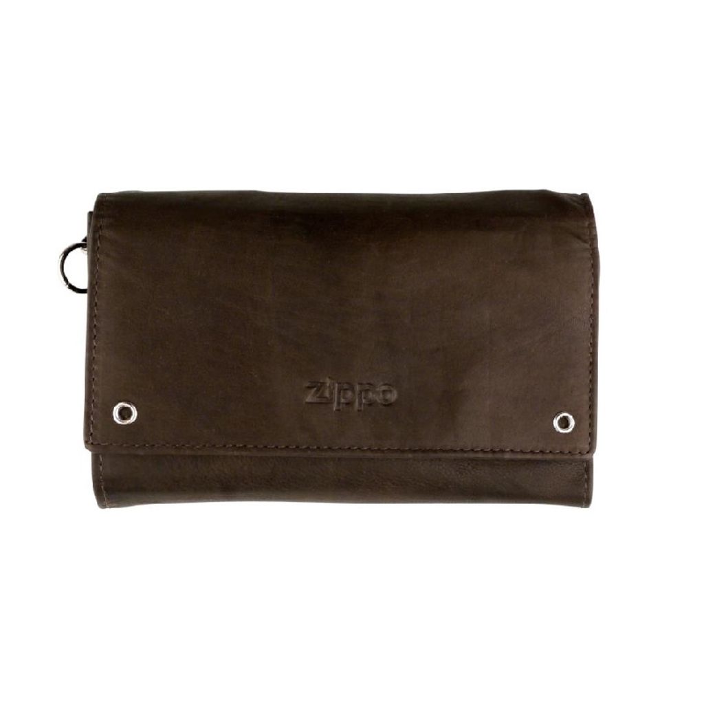 Bikers Wallet leather with chain mocca.jpg