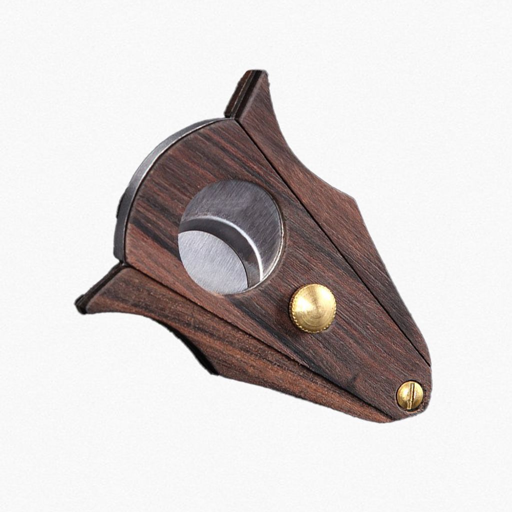 Sandalwood and stainless cigar cutter edge -5