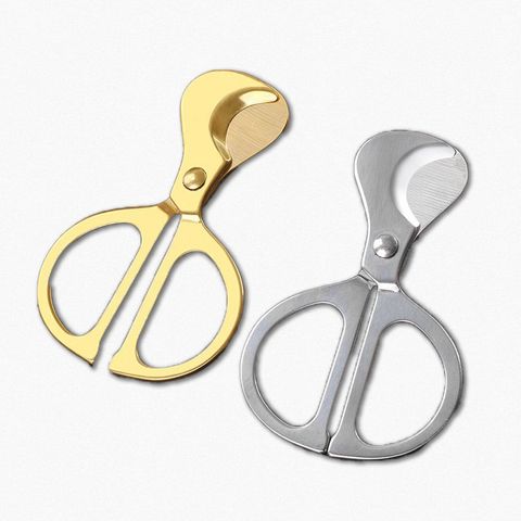 Stainless Steel Cigar Cutter Scissor Design-1