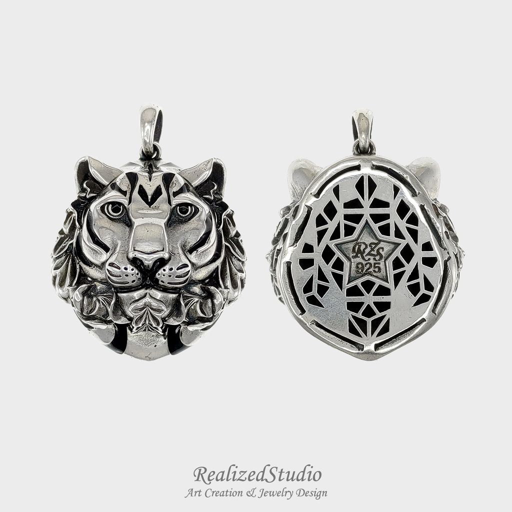 P22128 tiger pendant 011-2