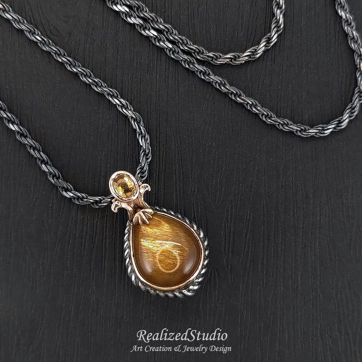 ZP24801n184 sunstone treasure pouch pendant 008
