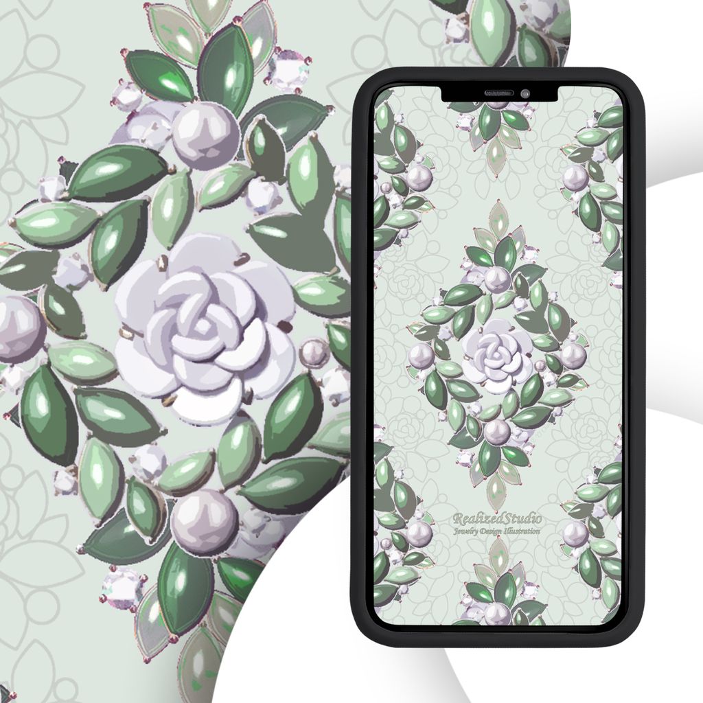 mobile presentation1200 white rose garden