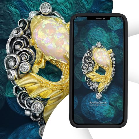 mobile presentation1200golden koi fish2