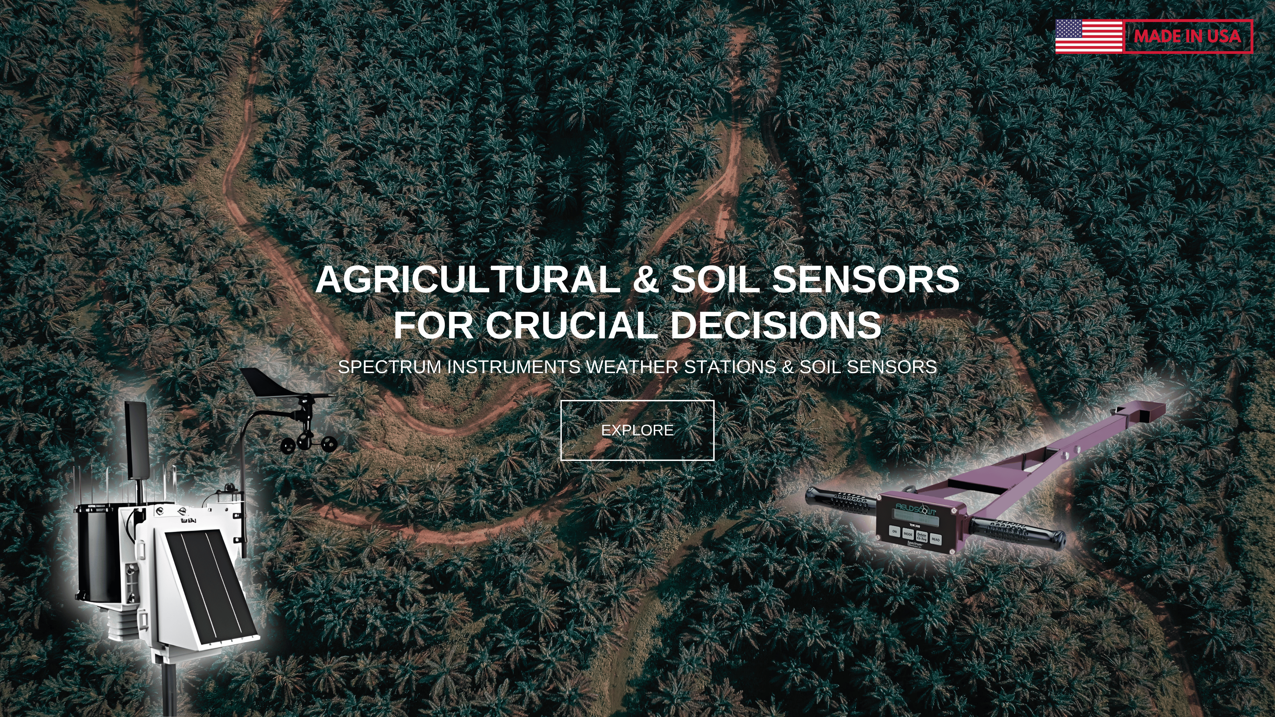Spectrum Weather Stations & Soil Sensors for Agriculture
