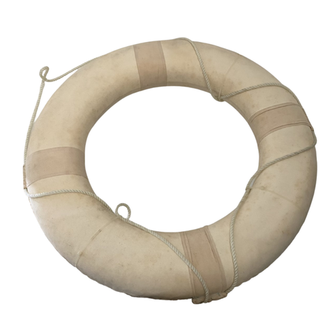 white ring lifebuoy