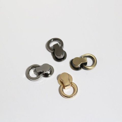 4pc screw d ring Bridge buckle Chain Connector Connector Ring purse buckle