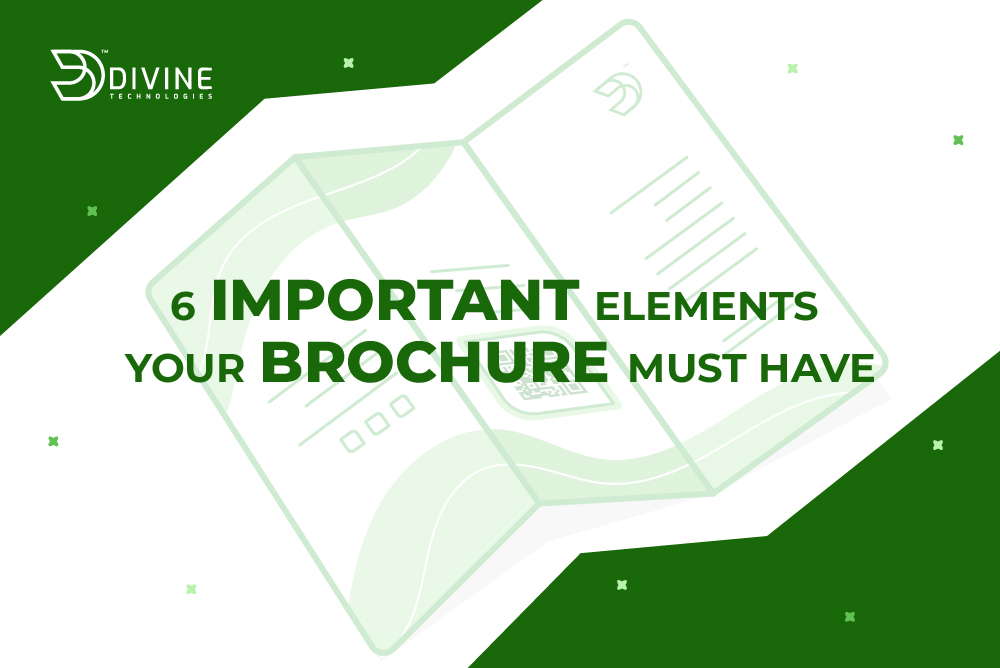 6 Important Elements Your Brochure Must Have