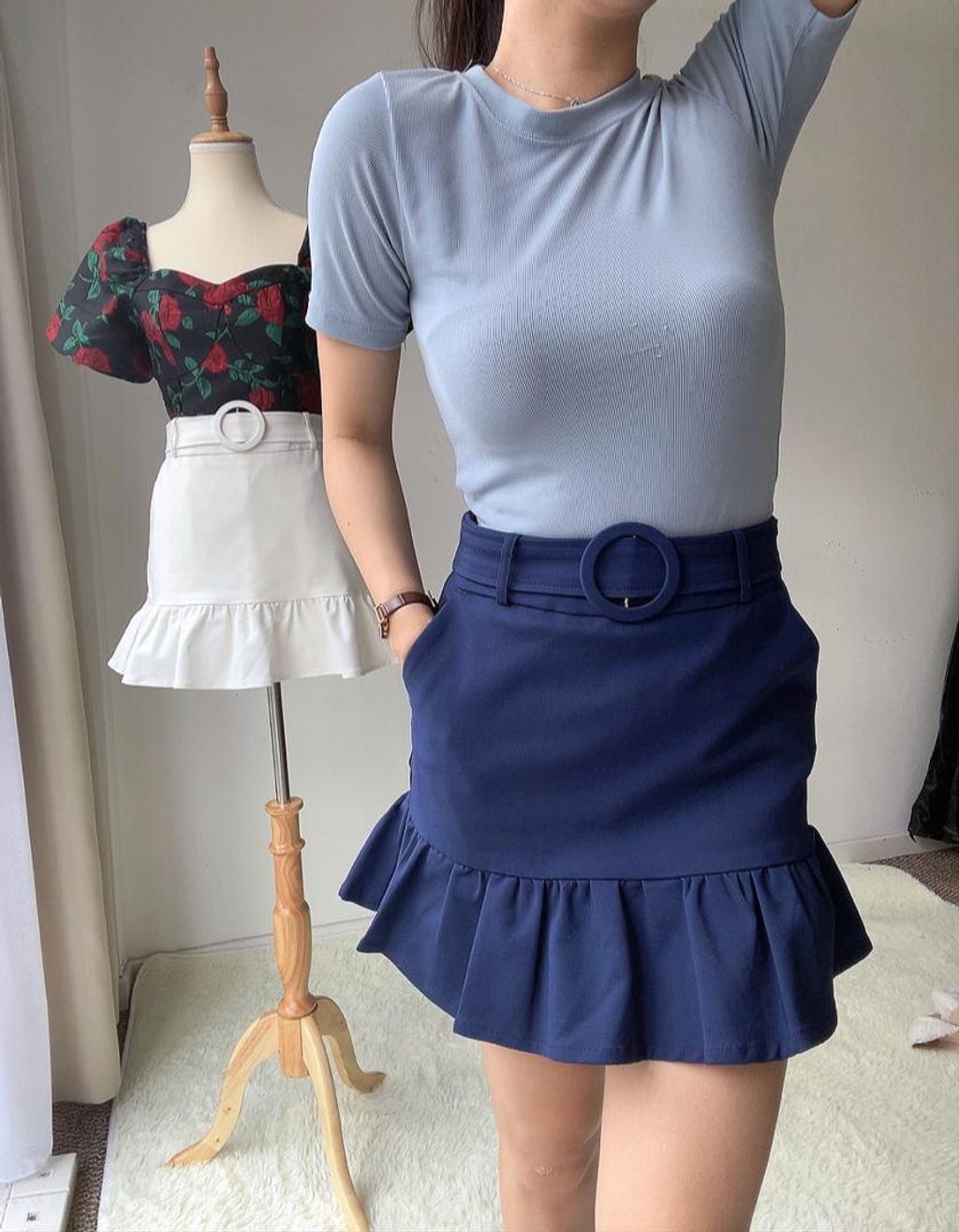 FishTail Short Skirt – Elegantee