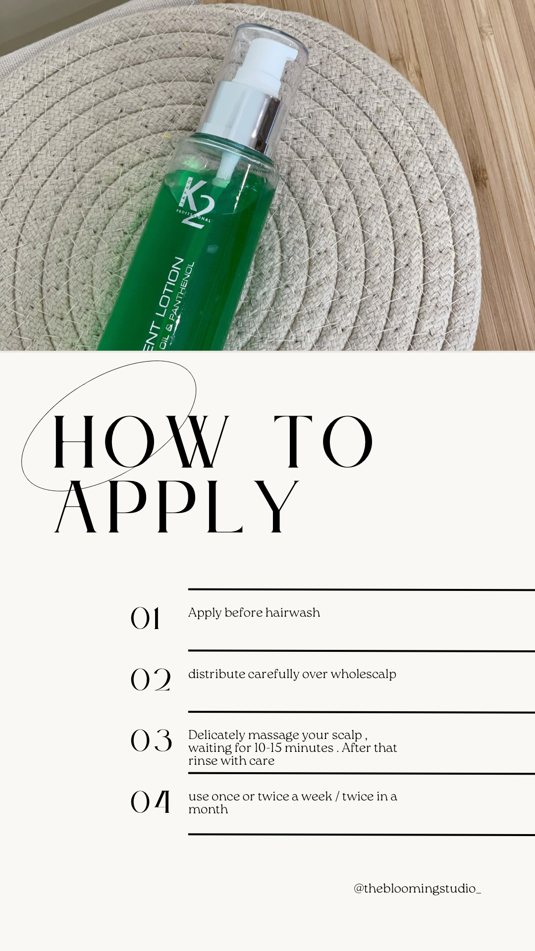 Scalp Treatment 150ml TheBloomingStudio