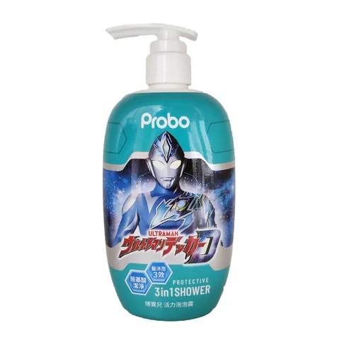 博寶兒-活力髮沐泡3效泡泡露(力霸王) 500ml