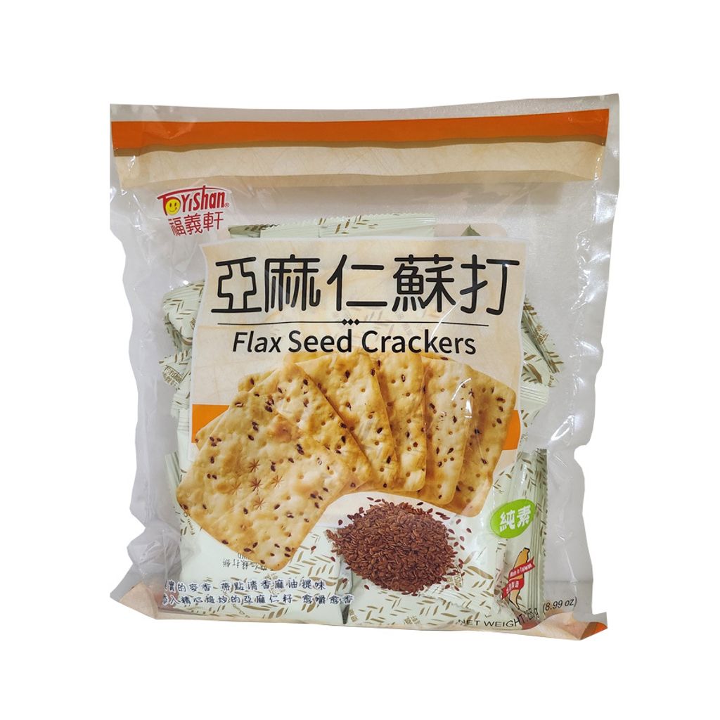 福義軒-亞麻仁蘇打餅255g
