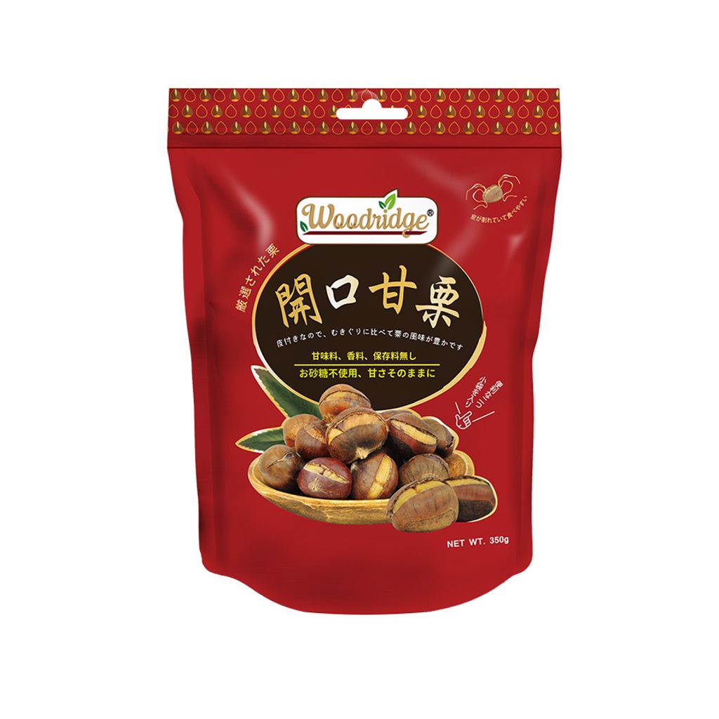 森之果物-開口甘栗350g