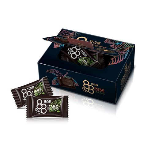 甘百世-188黑巧克力(88%)盒裝40g