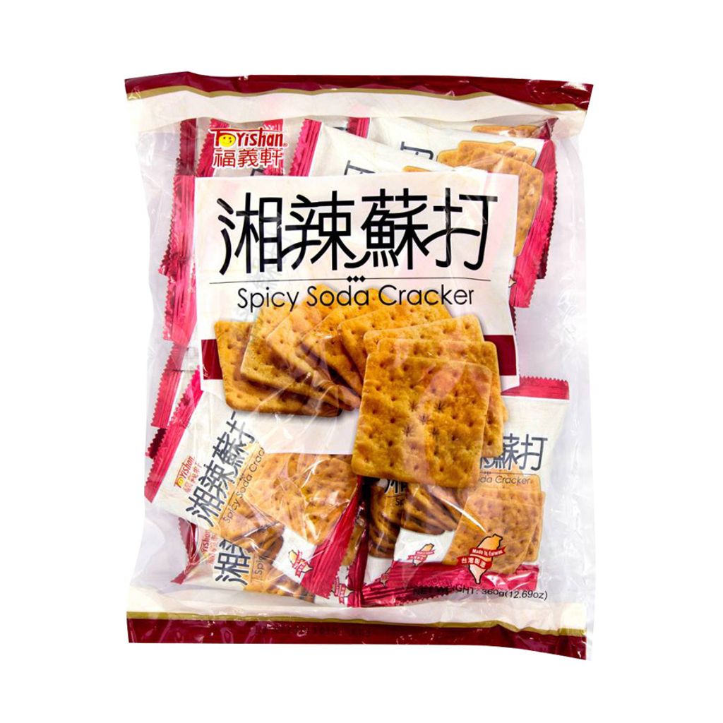 福義軒-湘辣蘇打餅306g