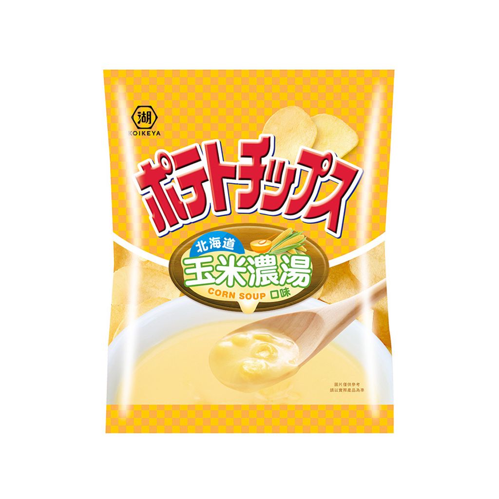 20元湖池屋洋芋片-玉米濃湯32g