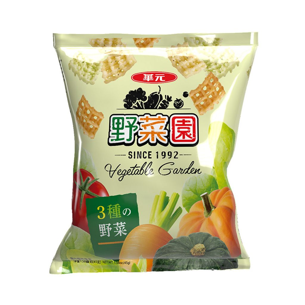 20元野菜園(三種蔬菜)45g