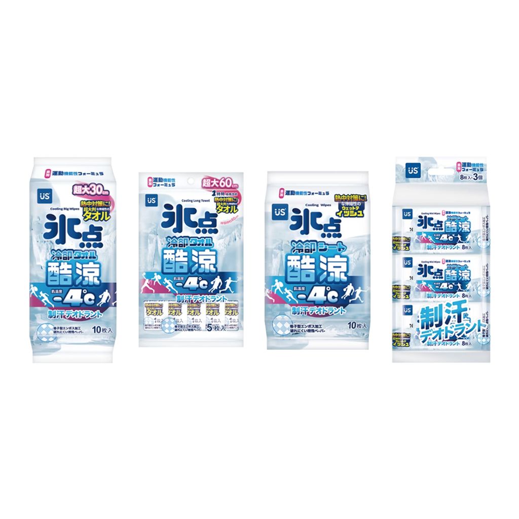 冰點酷涼濕巾1