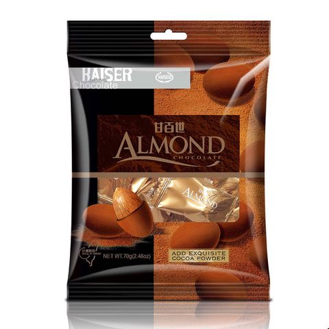 甘百世-057巧克力粉杏仁豆袋裝70g