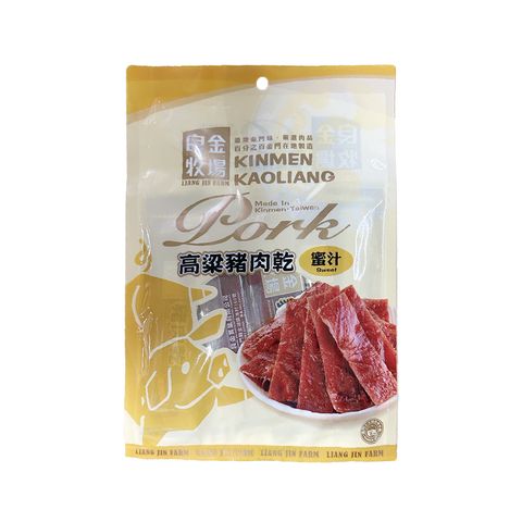 良金高粱豬肉乾-蜜汁90g