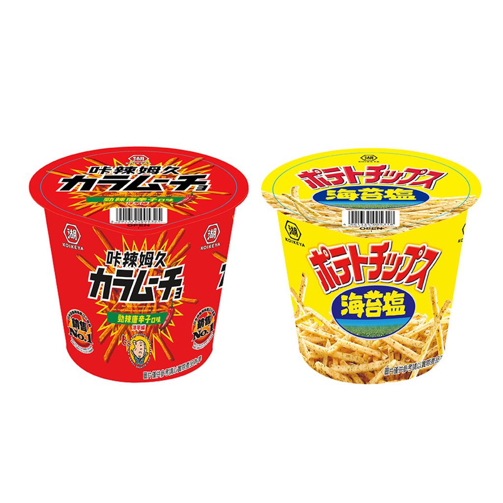 湖池屋杯裝-卡辣姆久洋芋條