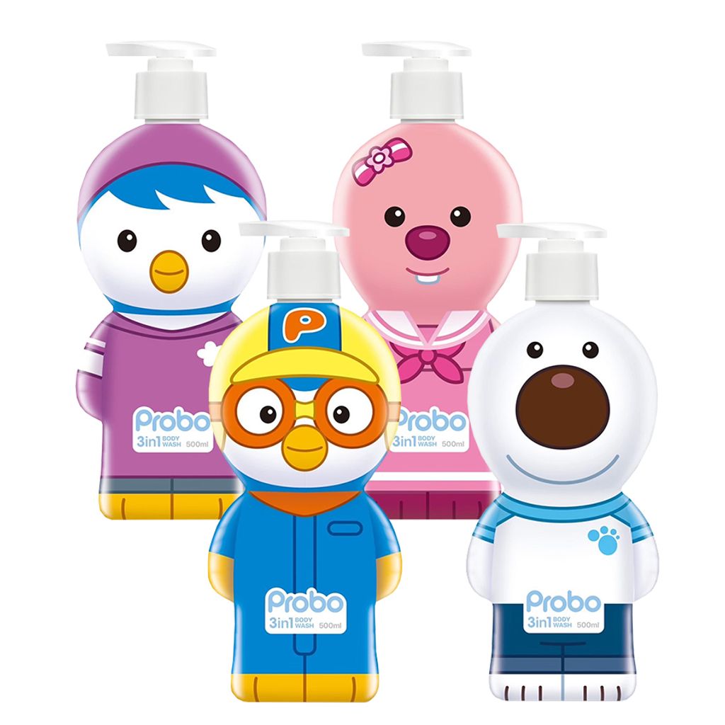 博寶兒 造型三合一沐浴露