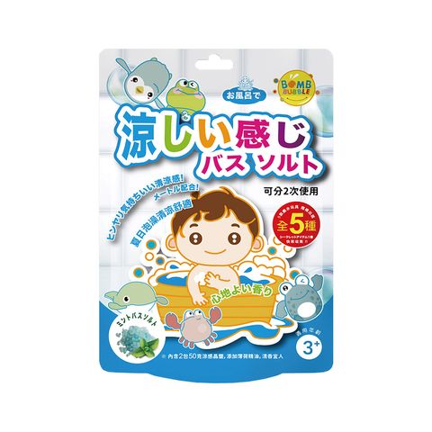 薄荷涼感沐浴精鹽