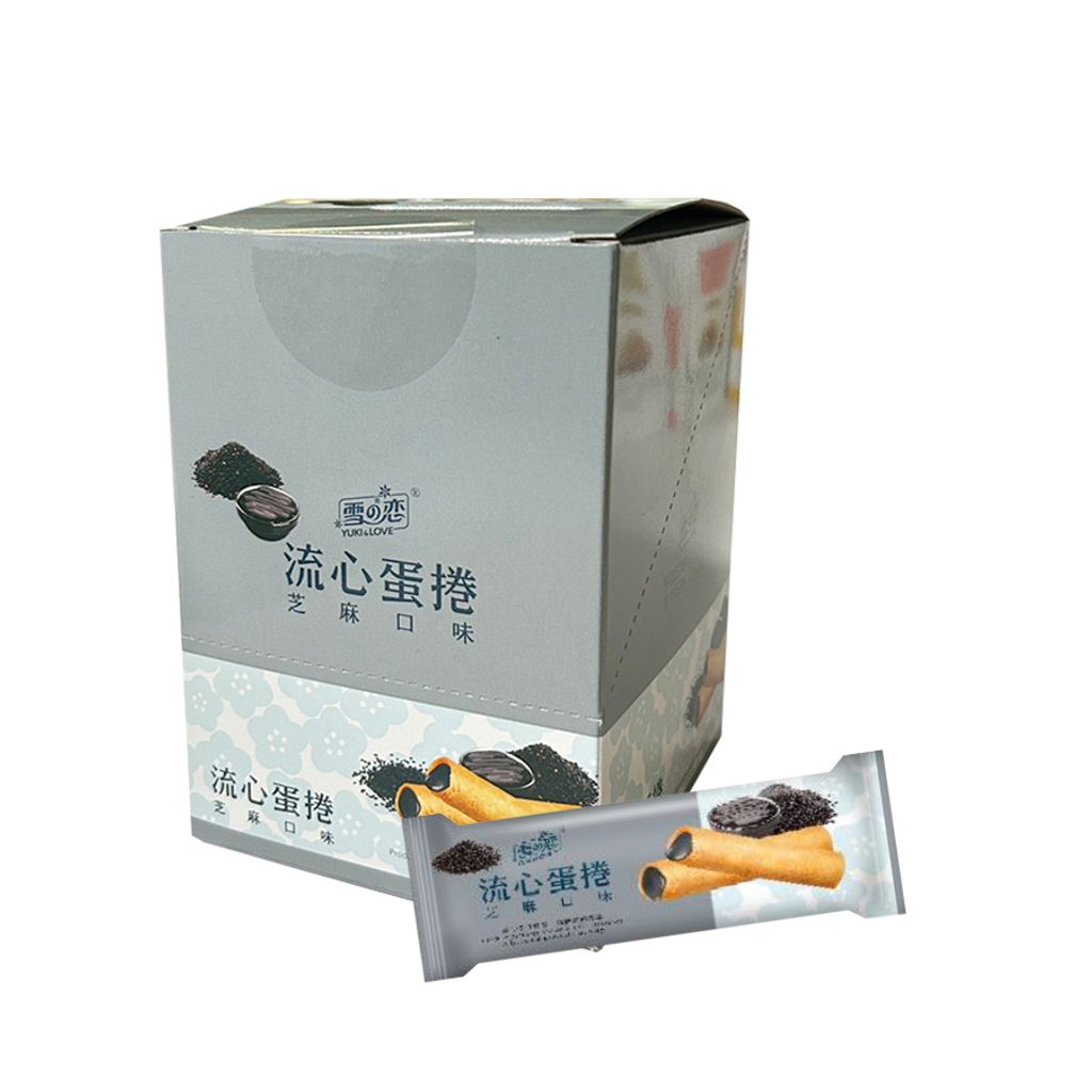 雪之戀流心蛋捲-芝麻