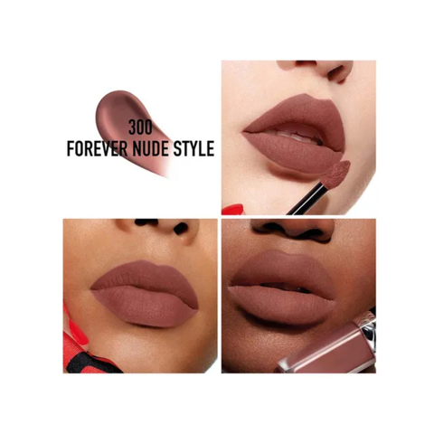 DIOR ROUGE DIOR FOREVER LIQUID LIPSTICK - 300 FOREVER NUDE STYLE (1)
