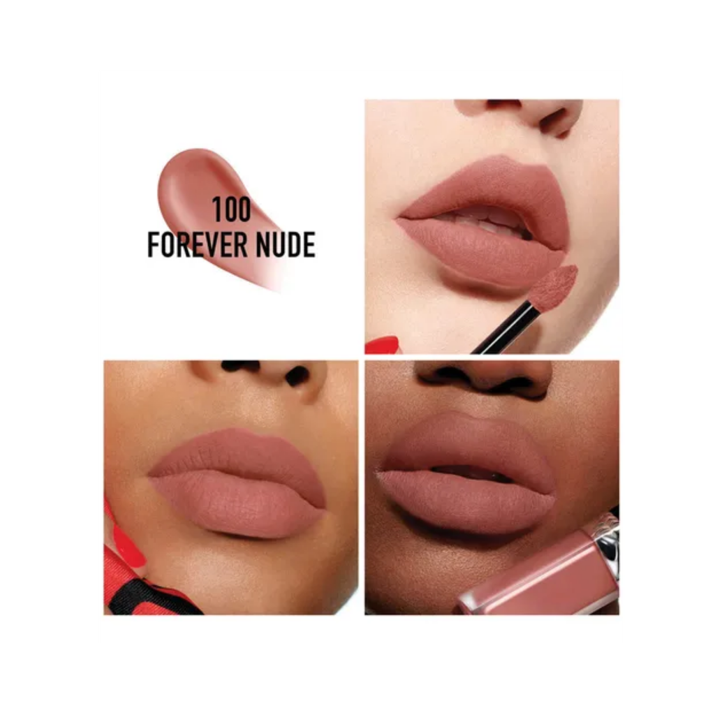 DIOR ROUGE DIOR FOREVER LIQUID LIPSTICK - 100 FOREVER NUDE (1)