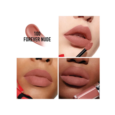 DIOR ROUGE DIOR FOREVER LIQUID LIPSTICK - 100 FOREVER NUDE (1)