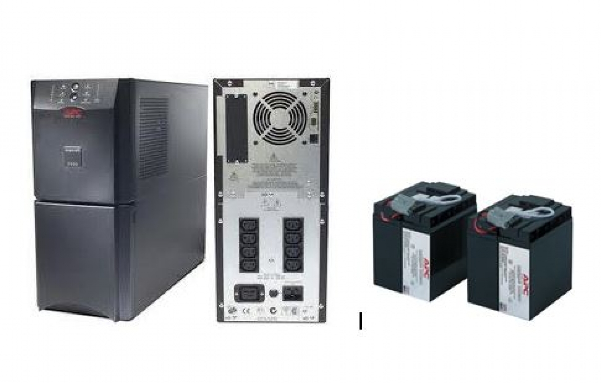 APC Smart-UPS 2200 / 3000VA Tower UPS -New Battery System ...