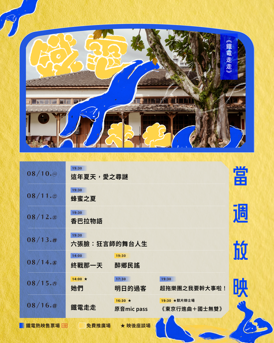  | 花蓮鐵道電影院 鐵電熱映售票網