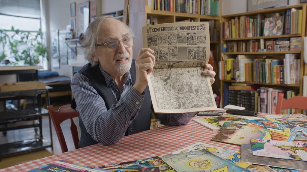 Spiegelman_Comics Manifesto_Production still c. Zipatone