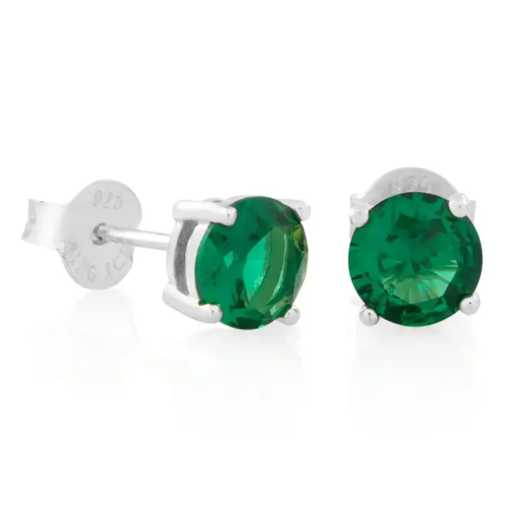 green-brilliant-cut-stud-earrings-sterling-silver-white-gold-6mm-king-ice-38791668138159
