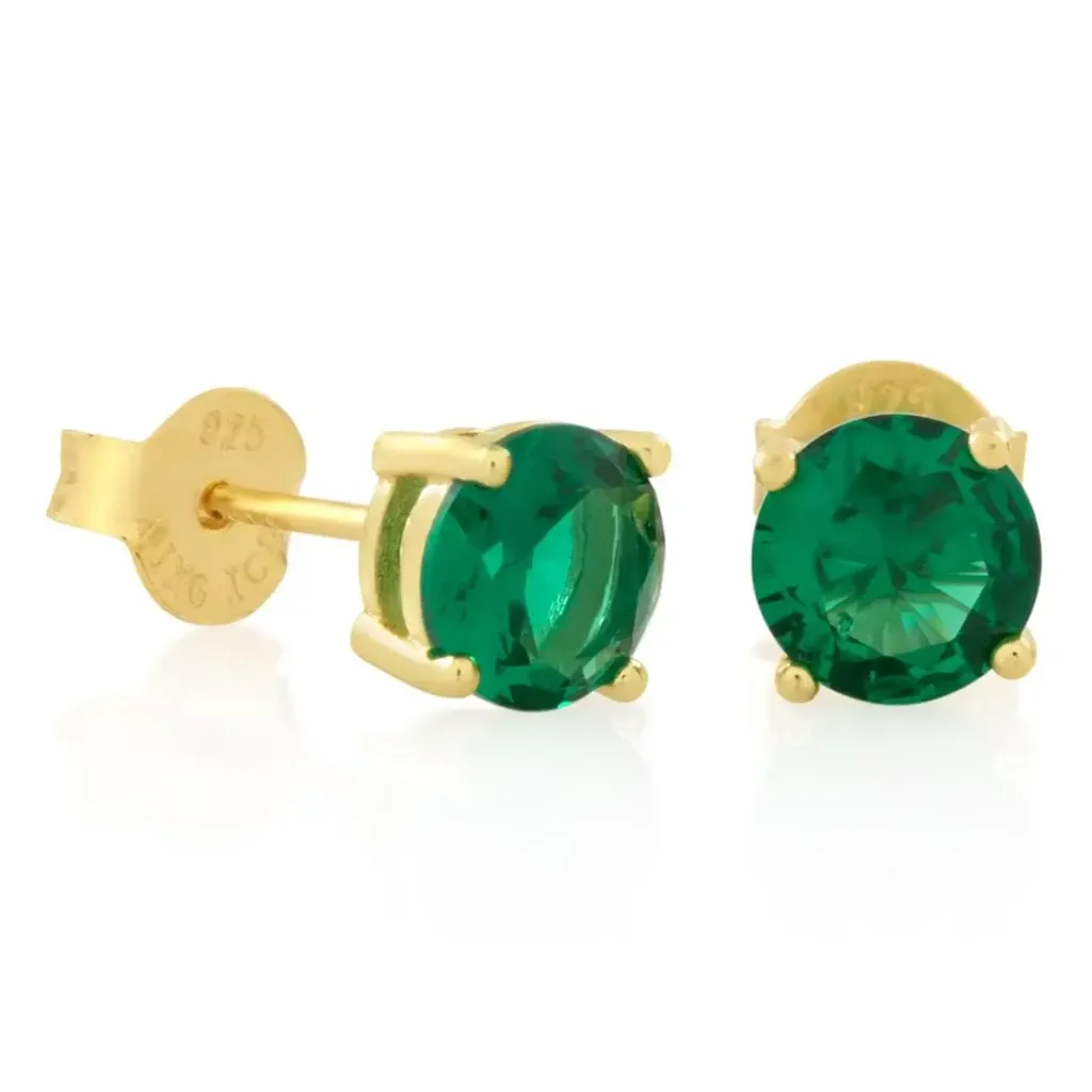 green-brilliant-cut-stud-earrings-sterling-silver-14k-vermeil-6mm-king-ice-38791668072623