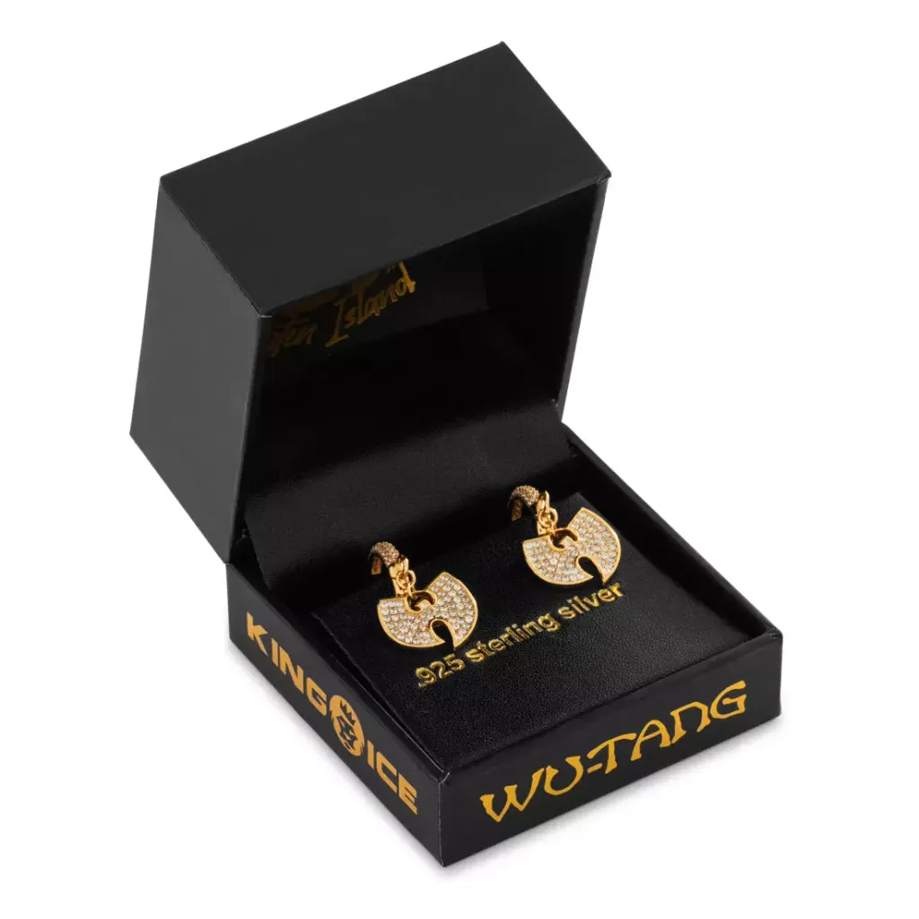 wu-tang-x-king-ice-14mm-wu-tang-hanging-logo-earrings-king-ice-36737250885807