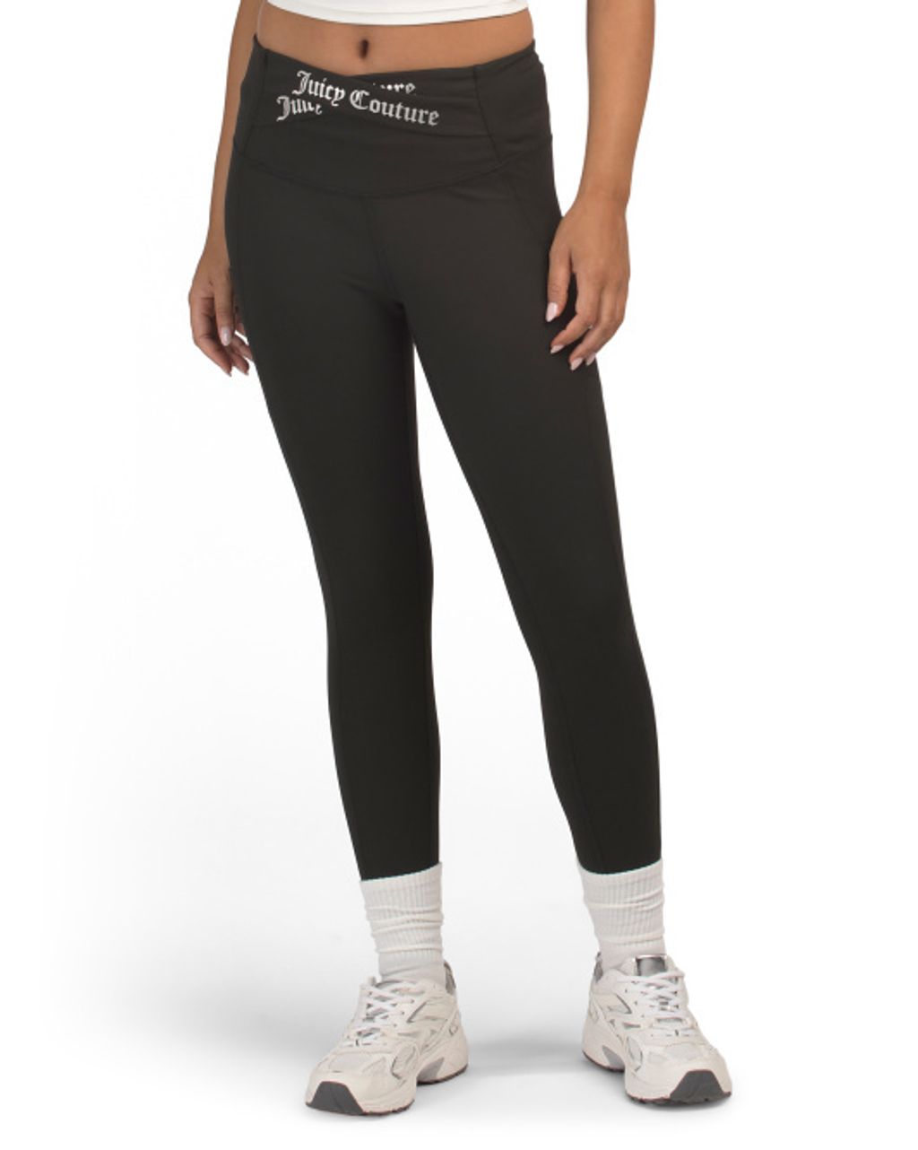 JUICY COUTURE Leggings With Foil Back Logo 