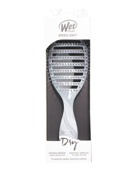 Metallic Marbled Speed Dry Detangling Brush 