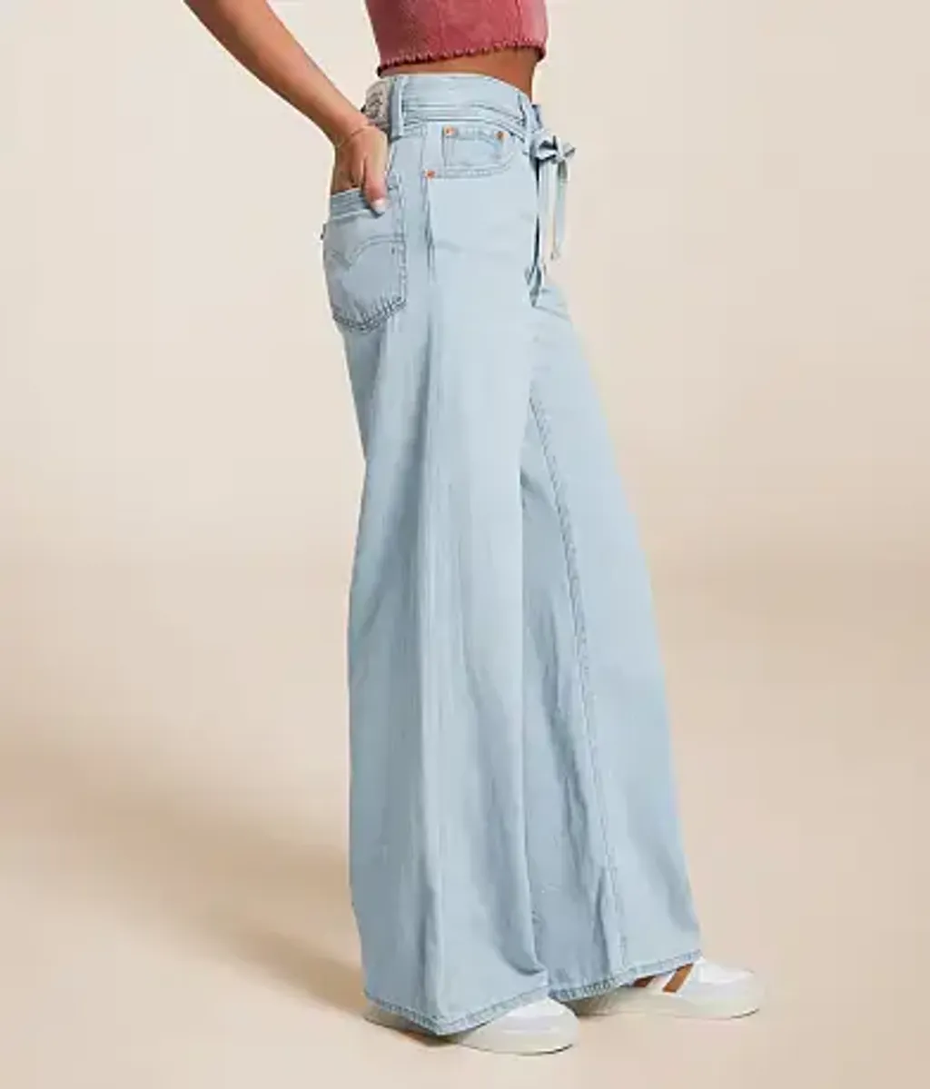 LEVIS Linen Blend Extra Straight Jeans 9