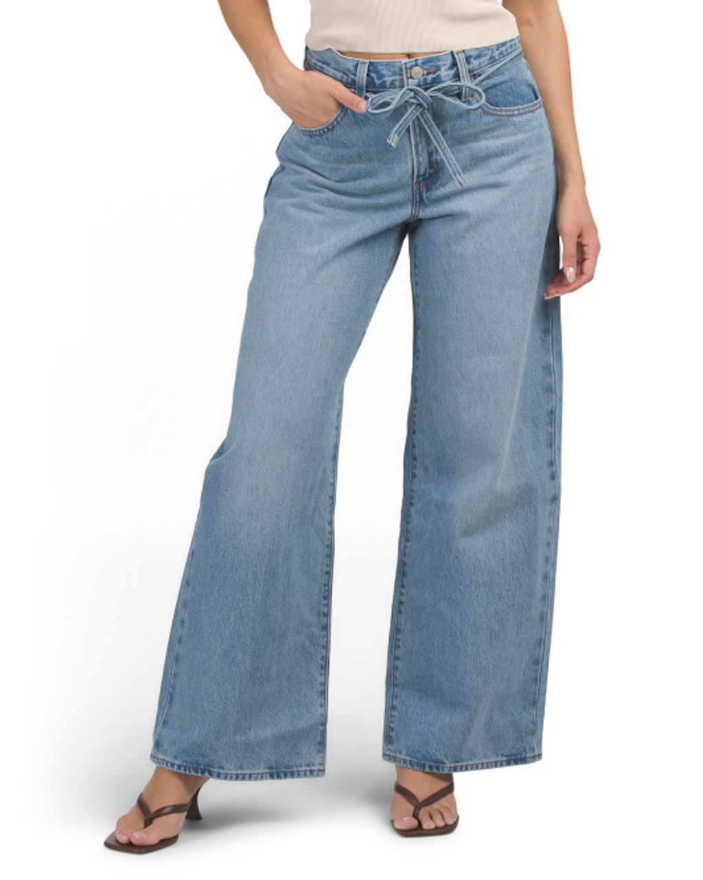 Extra Straight Leg Thanks Friend Jeans  levis