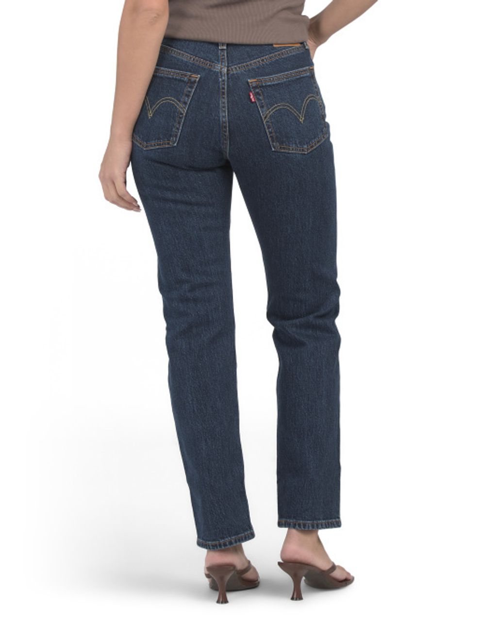 LEVIS 501 Straight Leg Jeans