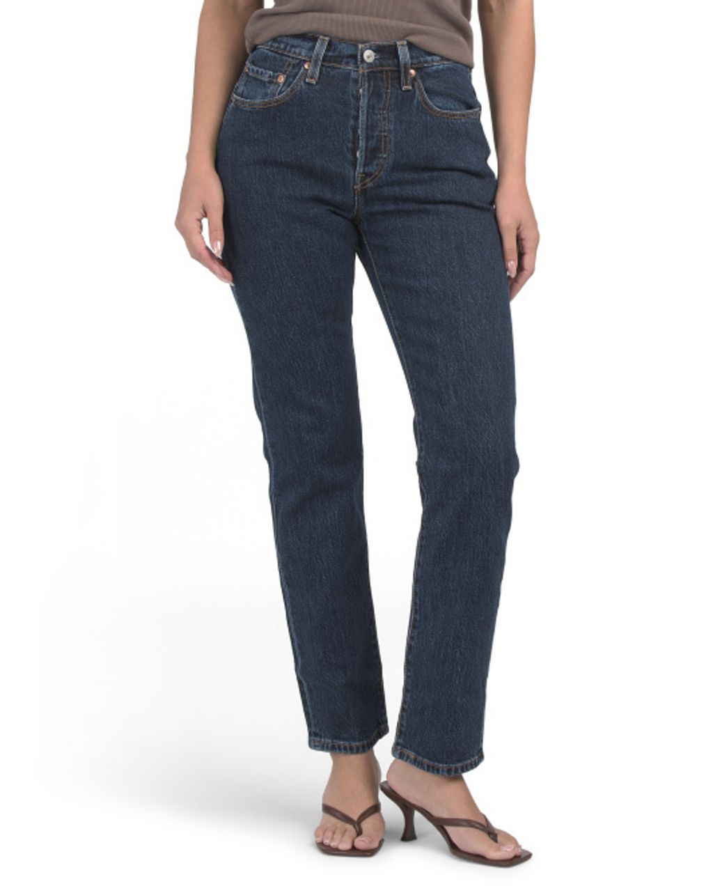 LEVIS 501 Straight Leg Jeans 2