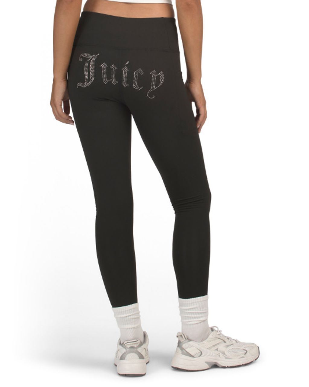 JUICY COUTURE Rhinestone Logo Leggings 2