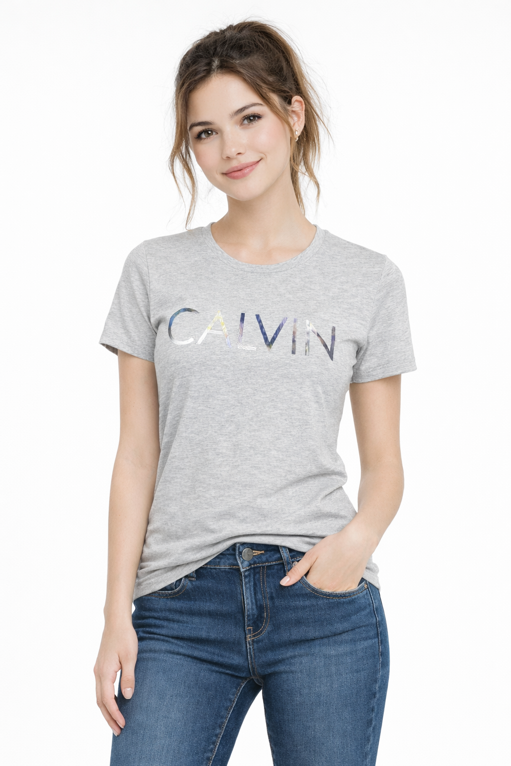 Calvin Klein Monogram Logo Tee 女生logo短袖上衣  